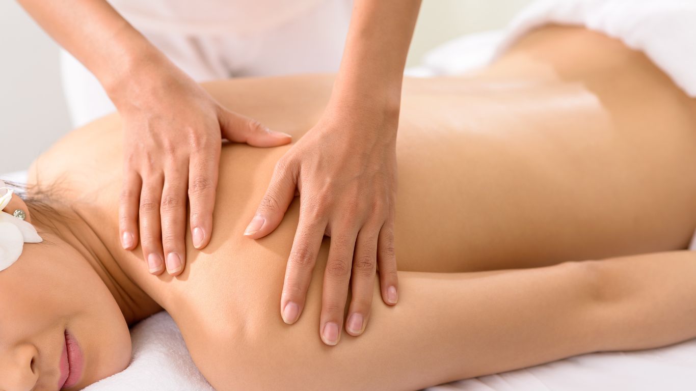 back-shoulder massage spa