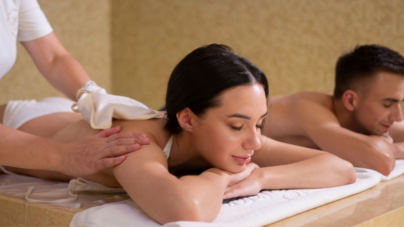 couple massage spa